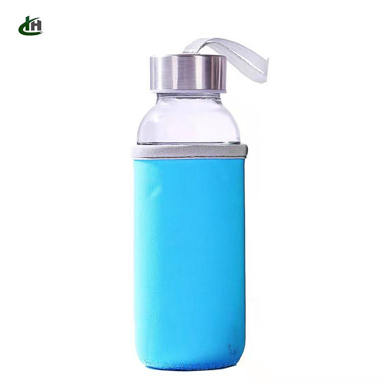 Portable Business Sports Water Bottle with Cloth Cover Plastic Sealed as Material Cup Featuring Tea Infuser for Gifts Christmas