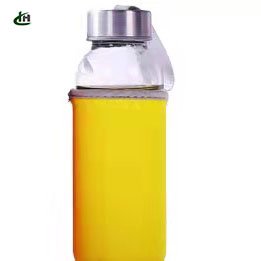 Portable Business Sports Water Bottle with Cloth Cover Plastic Sealed as Material Cup Featuring Tea Infuser for Gifts Christmas