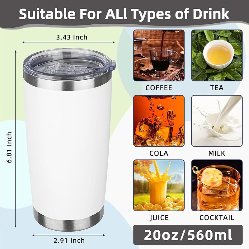 XDH149 Cups Customized Water Bottle Stainless Steel Travel Coffee Mug with Logo 20oz Metal Double Wall Coldhot Thermal Thermos