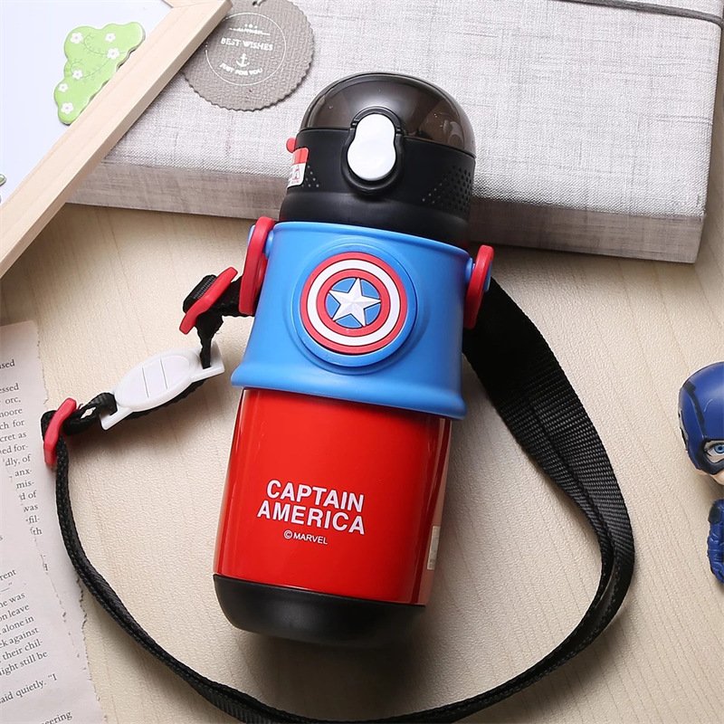 MAIMA handle polycarbonate BPA free baby leakproof water trigger lid sublimation cover Thermoses Vacuum Flasks water bottle
