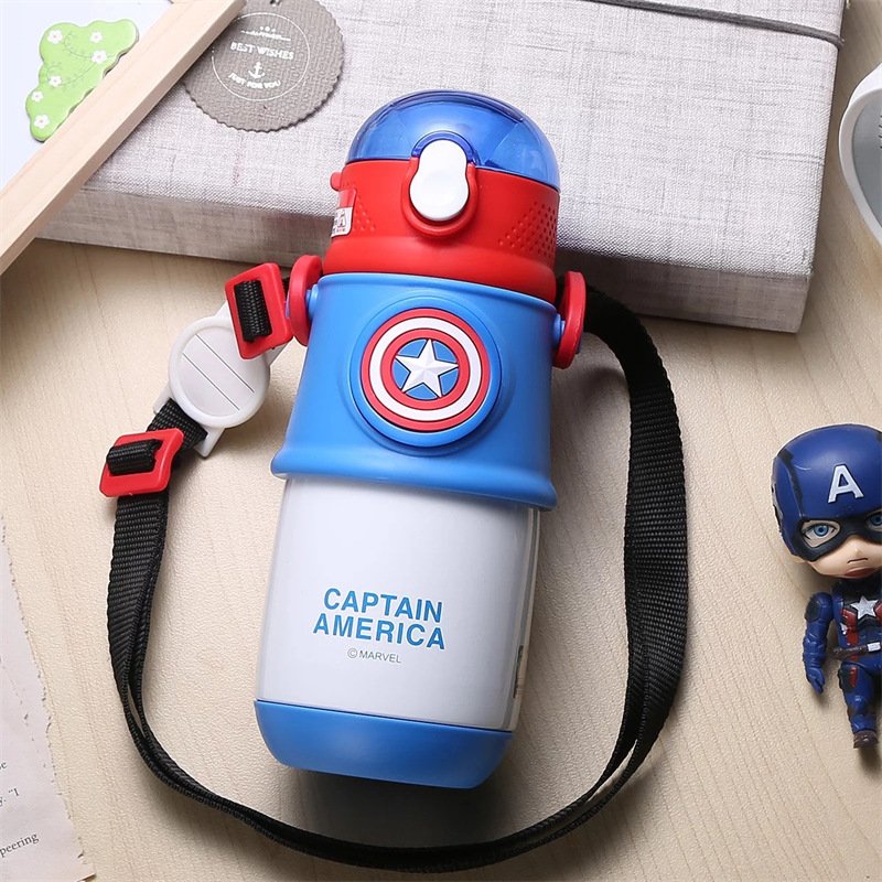 MAIMA handle polycarbonate BPA free baby leakproof water trigger lid sublimation cover Thermoses Vacuum Flasks water bottle