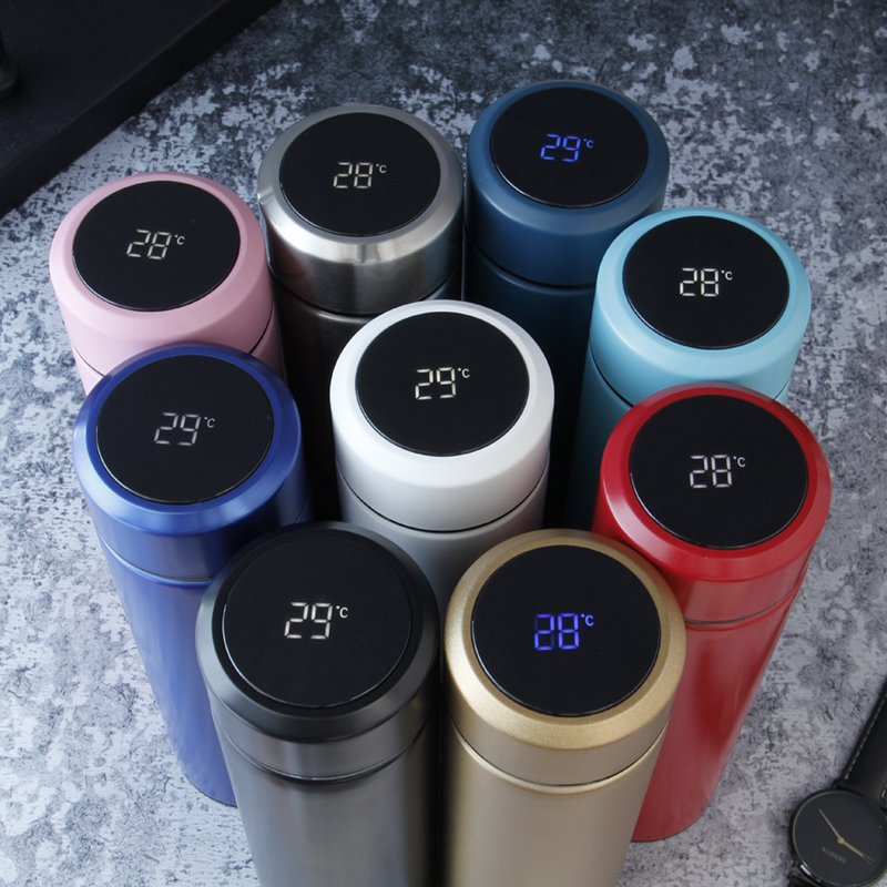 CHINA SELECTION INEEDU INEEDU special new Smart Water Bottle with LED Temperature Display Thermo Flask Bottle Tea Cup
