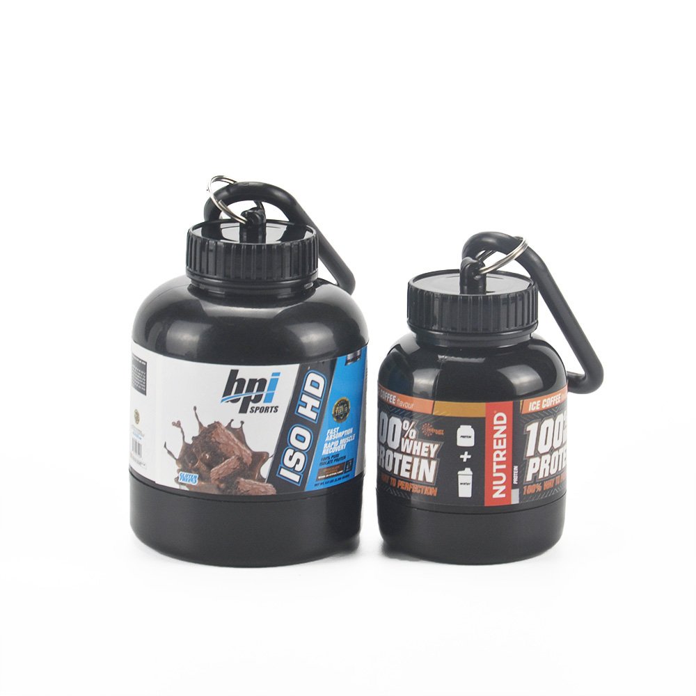 China Manufacturer 35g 70g portable water bottle fitness protein funnels sports for supplements