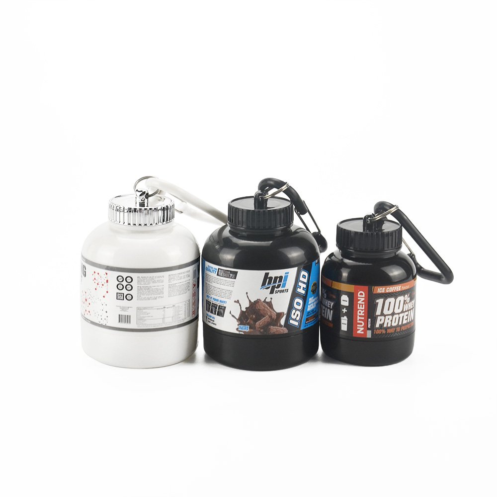 China Manufacturer 35g 70g portable water bottle fitness protein funnels sports for supplements