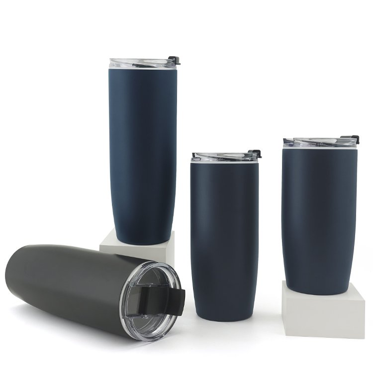Christmas wholesale Custom logo Best Seller 17 20 24 oz insulated powder coated metal tumblers mugs for coffee