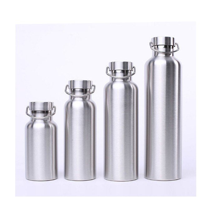304 stainless steel water bottle thermos vacuum flasks double layer heat insulated outdoor bottle
