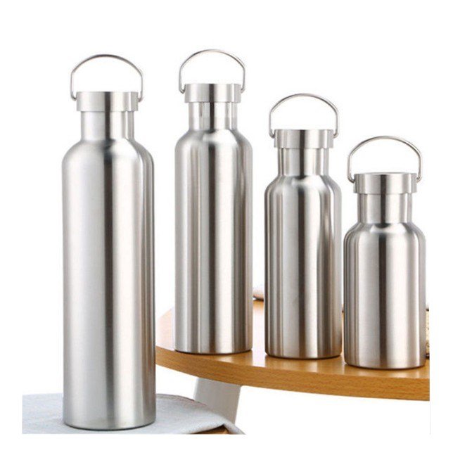 304 stainless steel water bottle thermos vacuum flasks double layer heat insulated outdoor bottle
