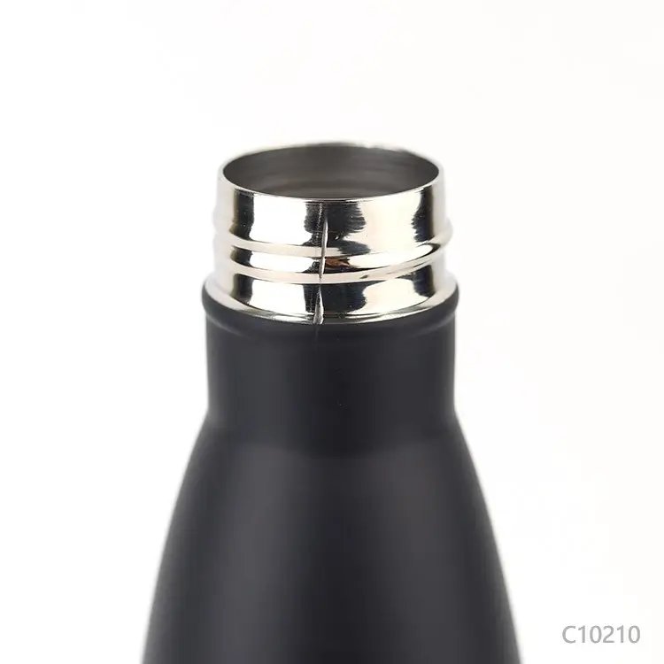 500ML Double Wall 18/8 Vacuum Flask Stainless Steel Sports Water Bottle with Bamboo Bottom Thermos Bottle