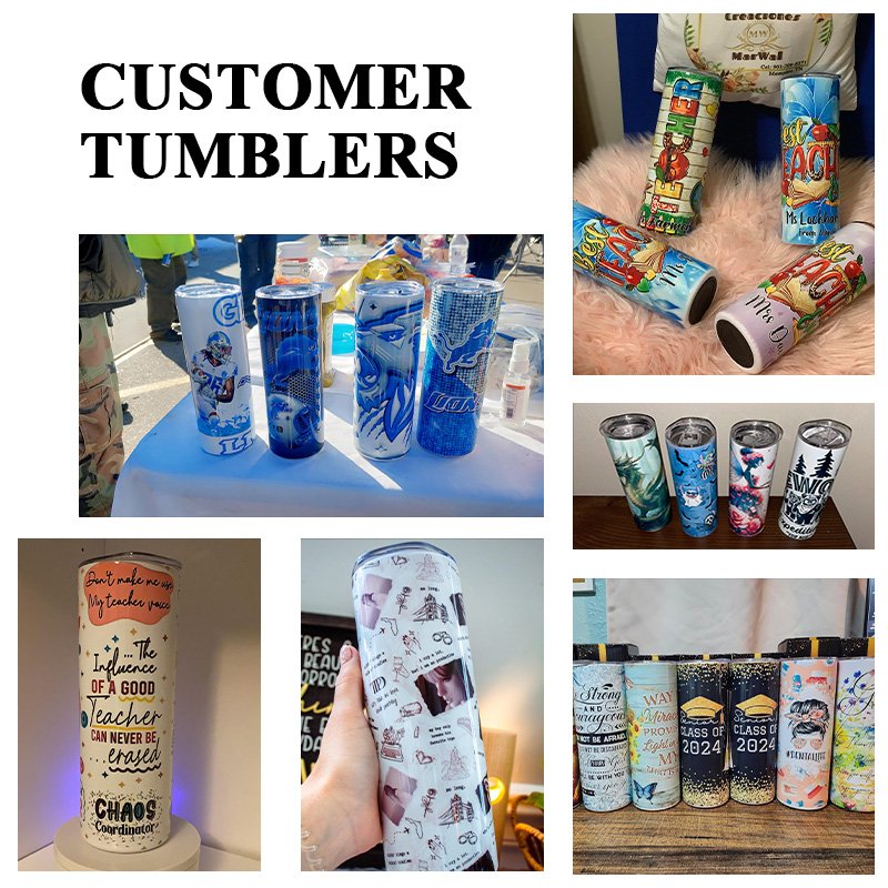 Usa Double Wall Sublimation Blanks Mugs 15 Oz 30 Oz 20 Oz Skinny Sublimation Tumblers Straight