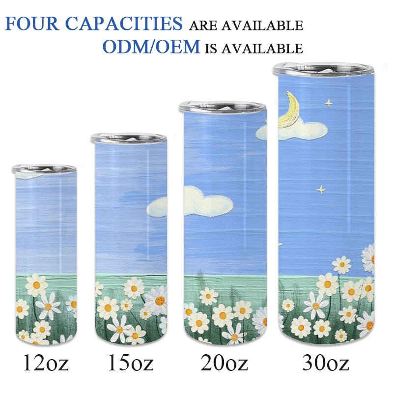 Usa Double Wall Sublimation Blanks Mugs 15 Oz 30 Oz 20 Oz Skinny Sublimation Tumblers Straight