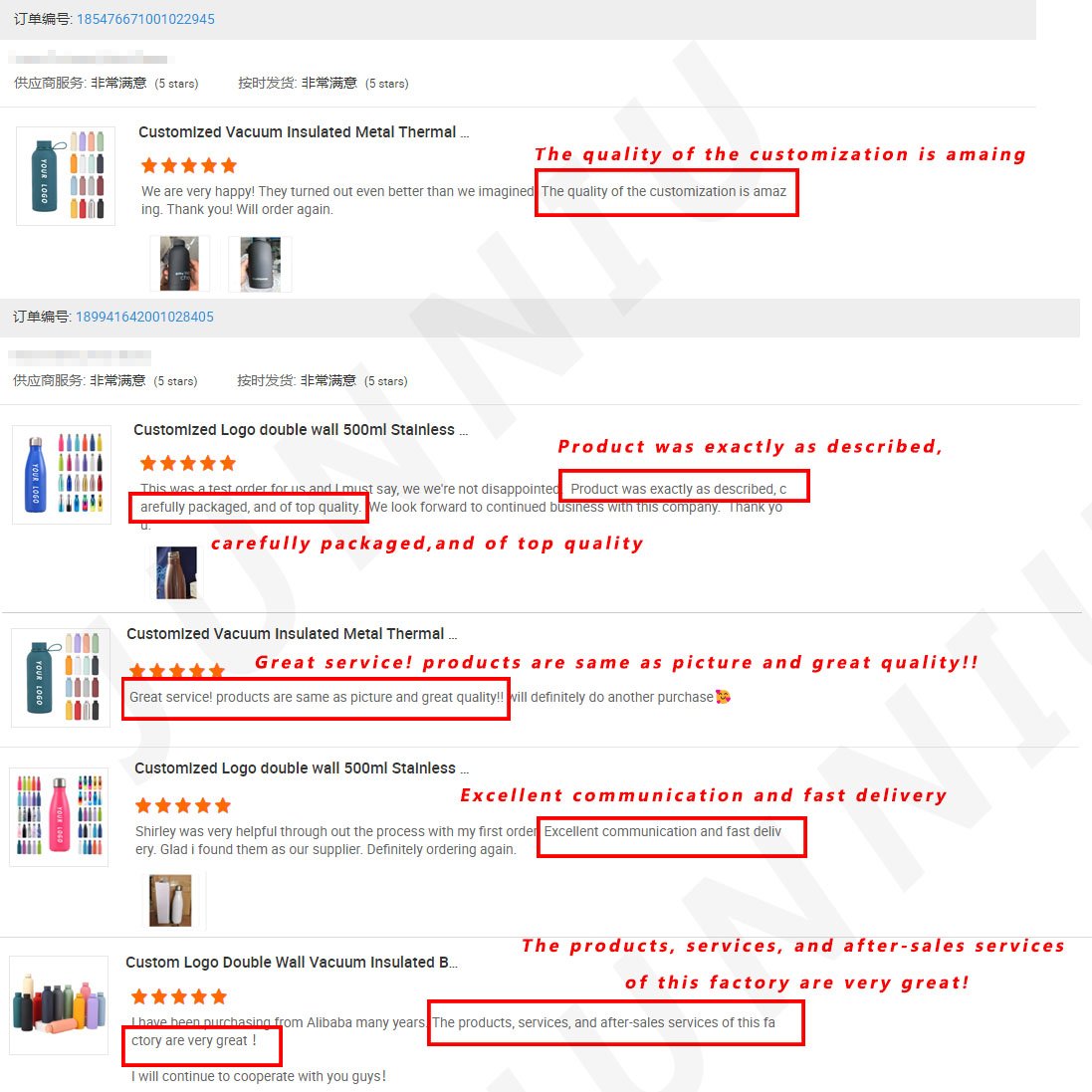 Custom Logo Vacuum Flask Double Walled Insulated Drinks Bottle thermal Travel 350/500/750ML Stainless Steel Water Bottle