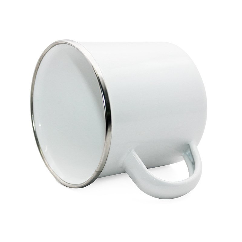 Top Colored Outdoor Coffee Camp Custom Vintage Insulated Enamel Cup Mug