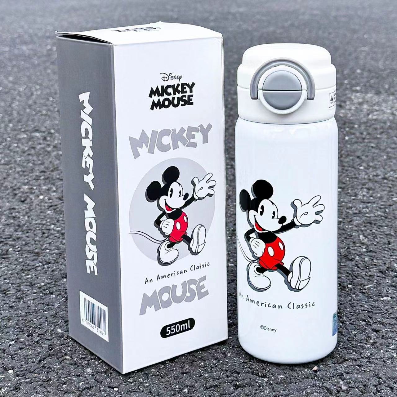MAIMA 400ml KT Cat Cartoon children leakproof double wall thermos vacuum flasks stainless steel insulated kids water bottle