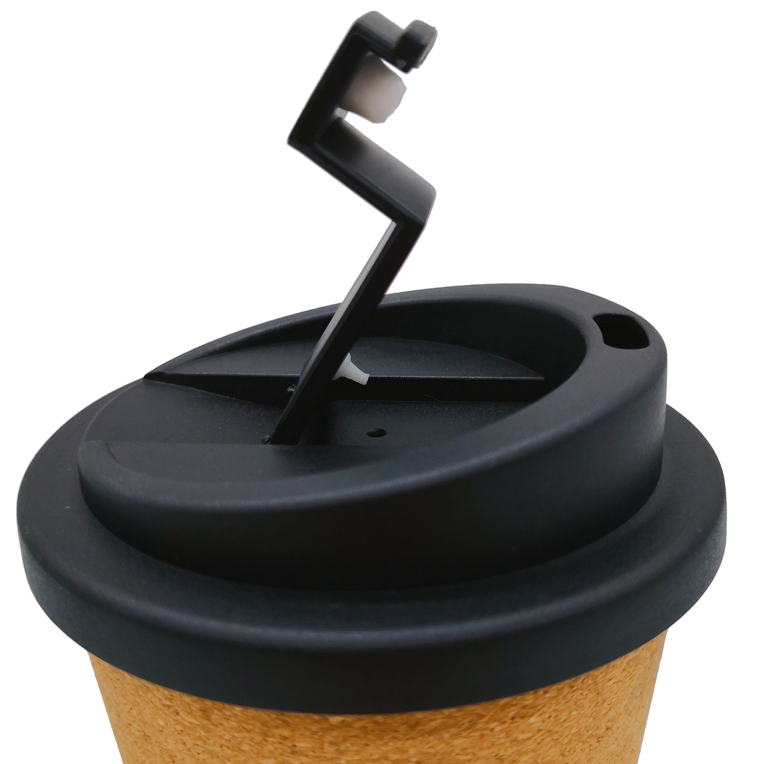 The company through L 'Oreal factory inspection plastic cup 350ML cork coffee cup PP cup can be reused