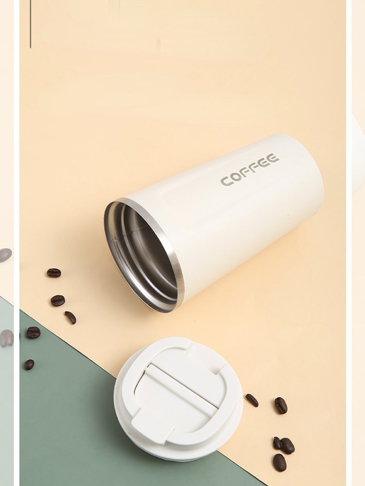 Stainless Steel Coffee Cup Travel Thermal Mug Leak-Proof Thermos Bottle Tea Coffee Mug Vacuum Flask Insulated Cups