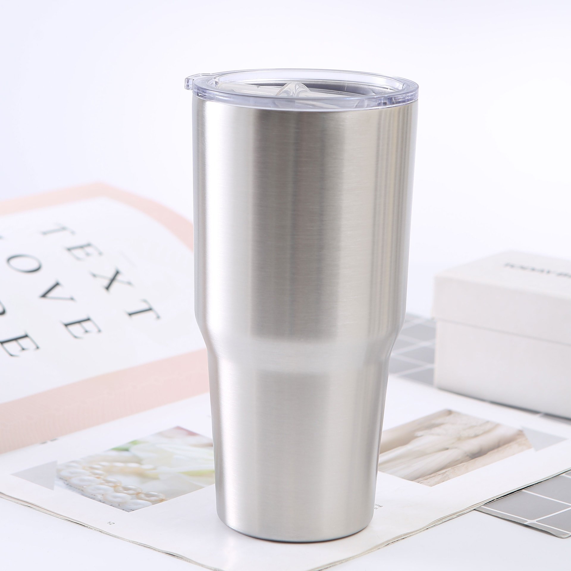 Amazon hot selling stainless steel insulation drinking tumbler beer mug portable car mug
