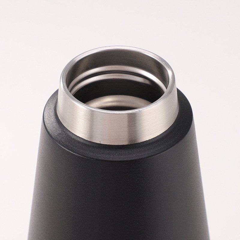 Custom 580ml 1080ml leakproof double wall vacuum large flask 316 stainless steel insulated thermal water bottle with handle