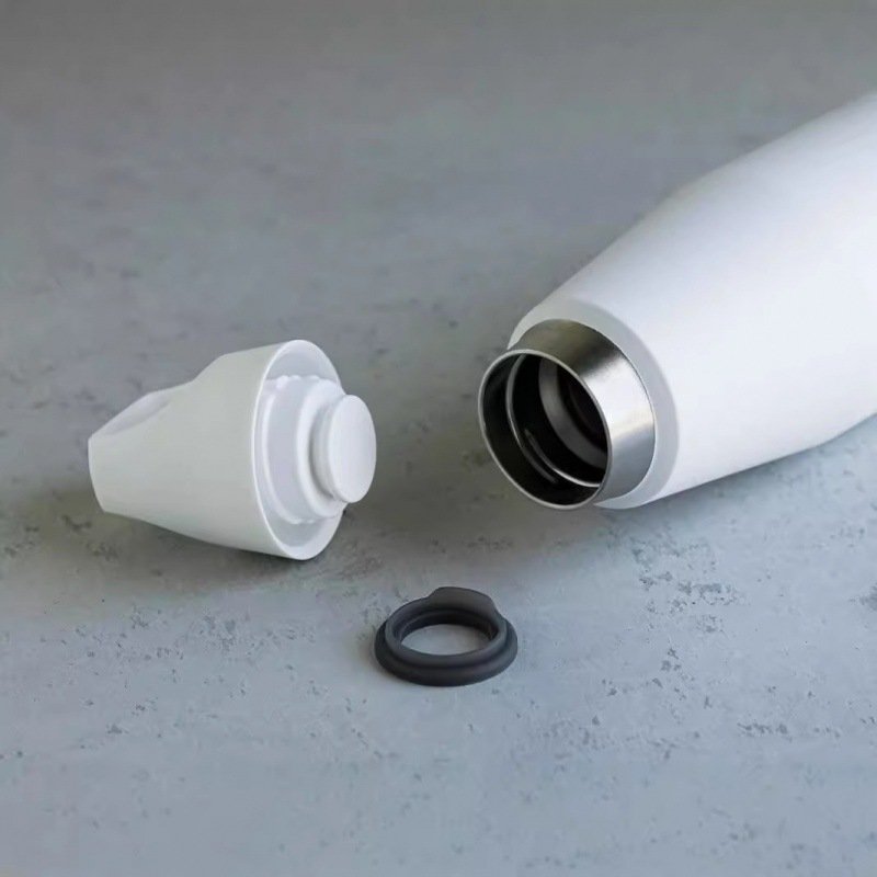 Custom 580ml 1080ml leakproof double wall vacuum large flask 316 stainless steel insulated thermal water bottle with handle