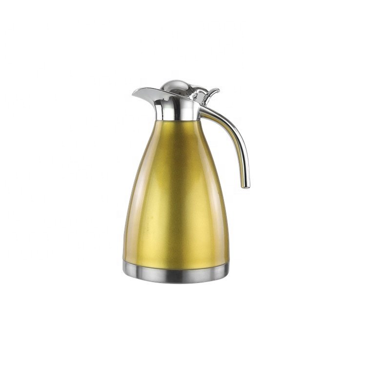 high quality ethiopian luxury drinkware 2L stainless steel vacuum flask thermos coffee tea pot for sale