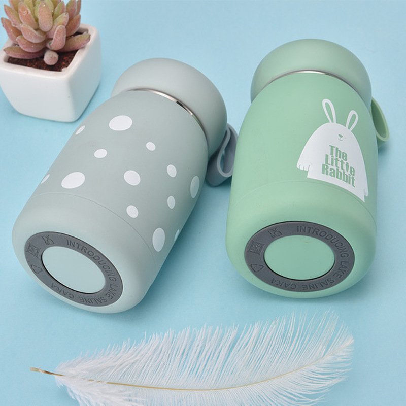 350ml BPA Free travel vacuum water bottle Double wall stainless steel smart water bottle for kids