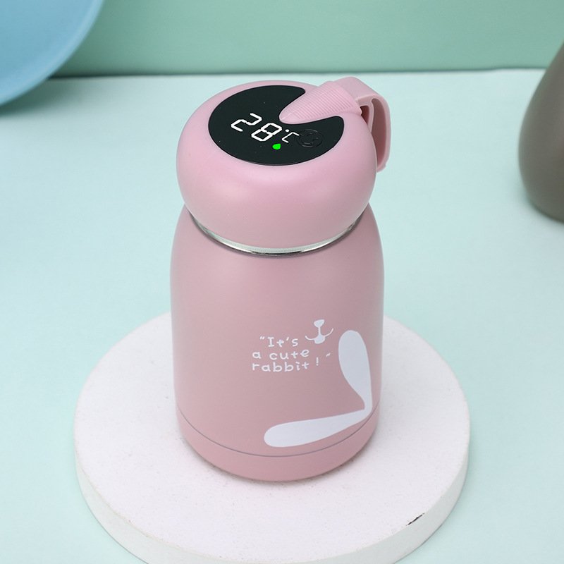 350ml BPA Free travel vacuum water bottle Double wall stainless steel smart water bottle for kids