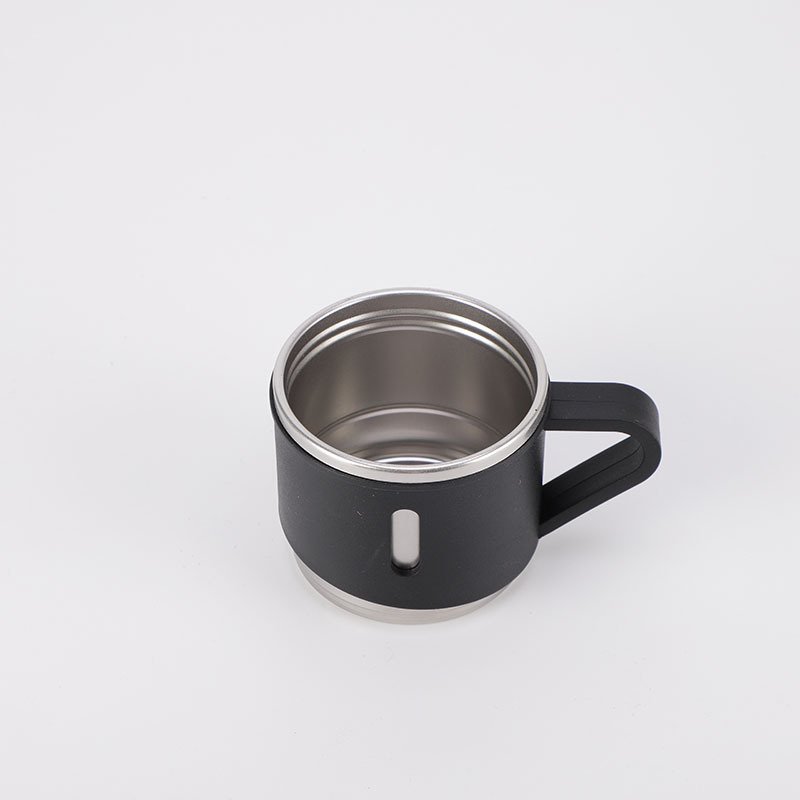 Hot selling 500ml gift box set portable 304 stainless steel thermos cup vacuum tea cup sets one cup with two lid