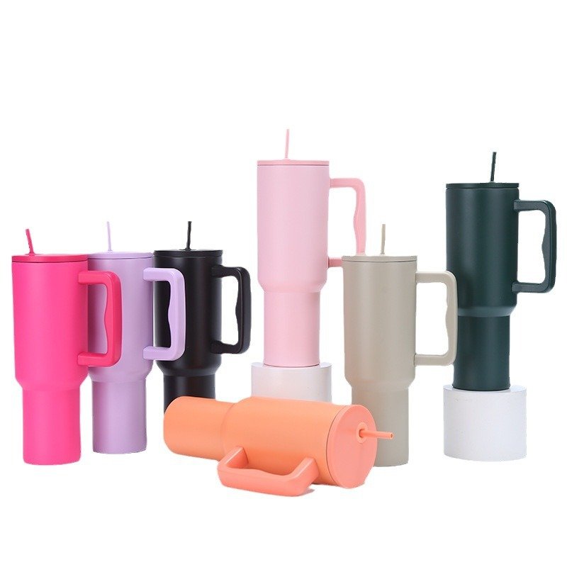 Travel 30oz 40oz Outdoor Mugs Vacuum Flasks & Thermoses Sport Gym Coffee Cups Tumblers Water Bottle Water 40oz