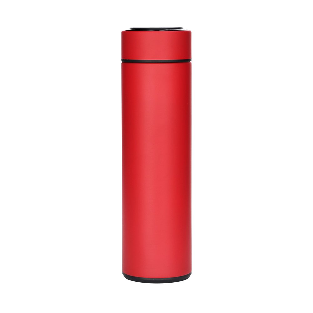 Customized 17oz Smart Vacuum Insulated Stainless Steel Sports termos de agua Water Bottle With LED Display Tumbler vaso termi