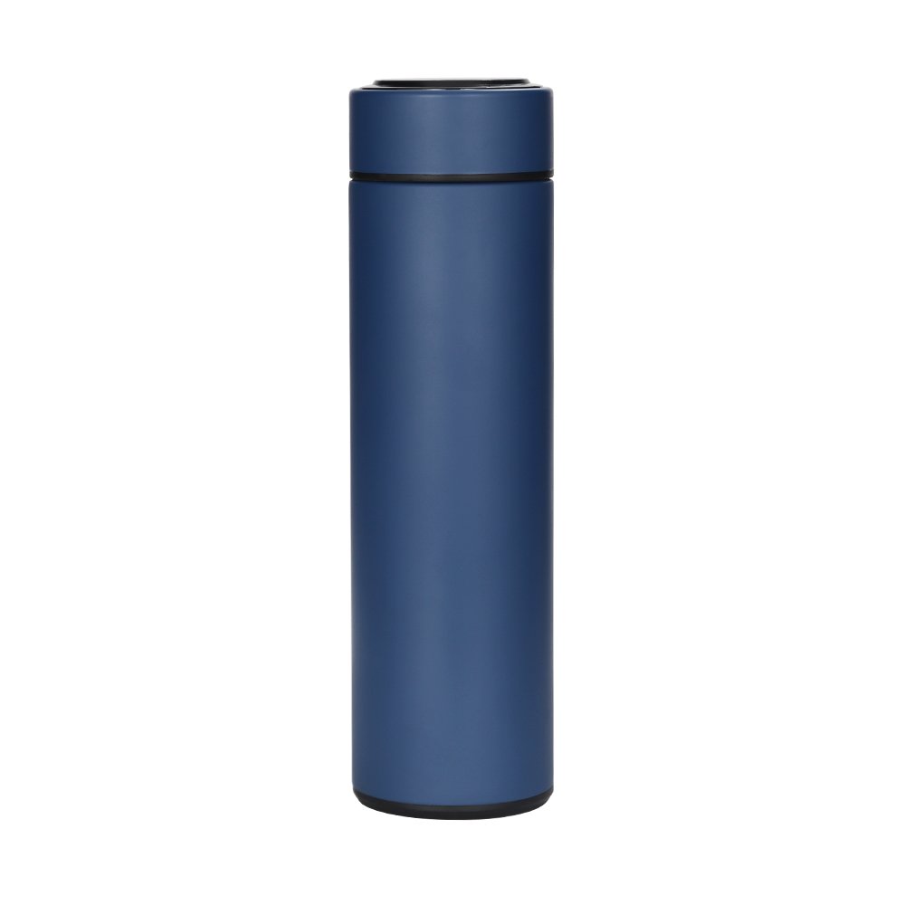 Customized 17oz Smart Vacuum Insulated Stainless Steel Sports termos de agua Water Bottle With LED Display Tumbler vaso termi