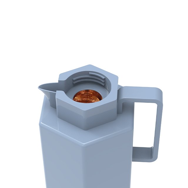 Arabic Dubai Style Body with pattern Glass Liner Vacuum Jug Insulated Flask