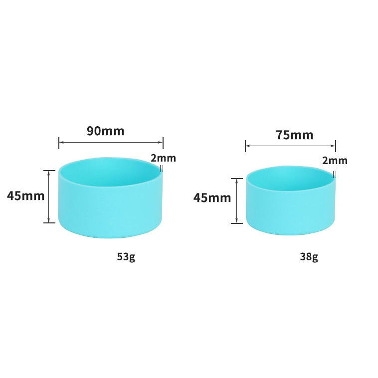 Protective Boot Anti-Slip Bottom Sleeve Cover for Water Bottle Compatible 12-40 oz Pet Water Feeding Bowl Silicone bottle sleeve