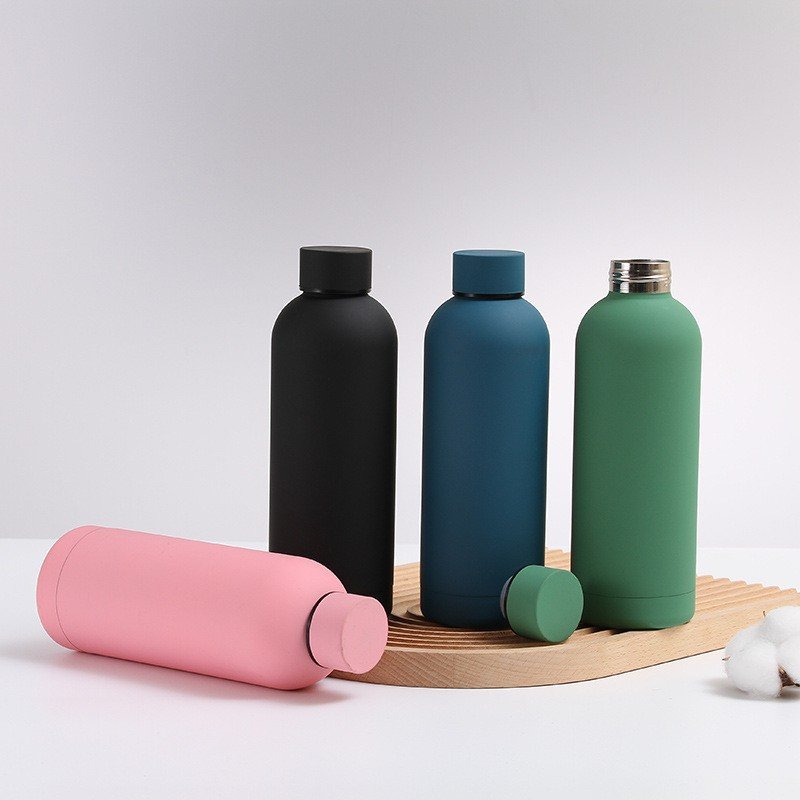 Grinkwell 750ml double wall vacuum flask Insulated Water Bottle Stainless Steel Tumbler