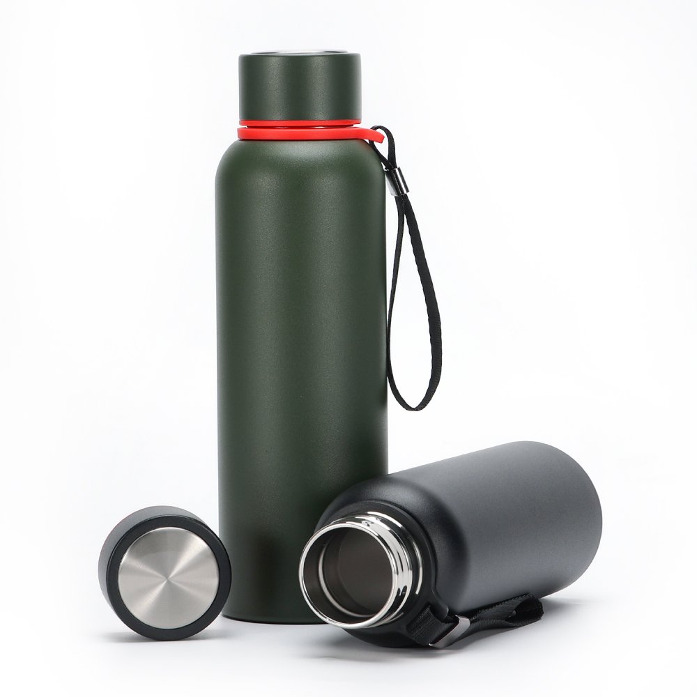 Portable Reusable Sport water bottle custom logo vacuum flask outdoor gym bottle for water