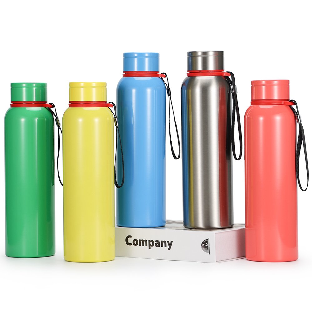 Portable Reusable Sport water bottle custom logo vacuum flask outdoor gym bottle for water