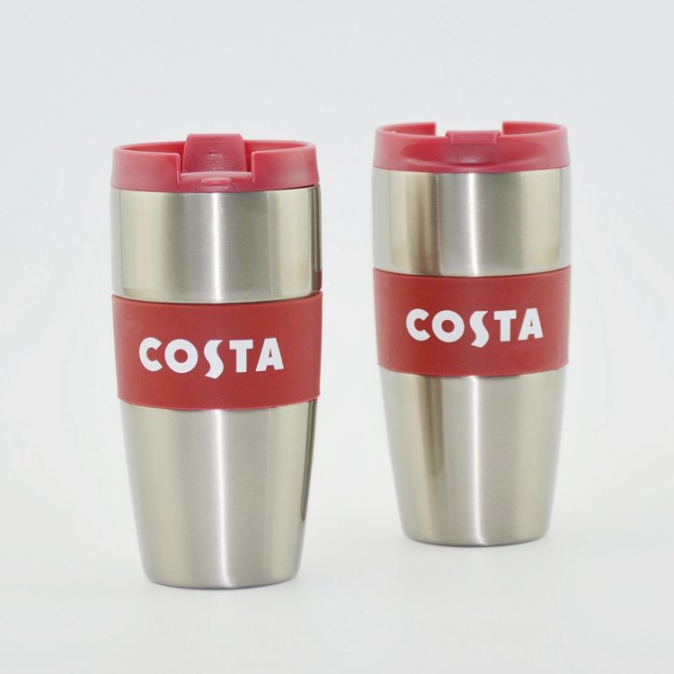 450ml Classic Design Camping double wall stainless steel wide mouth coffee mug water bottle coffee cup
