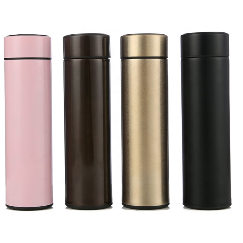 Best Sale Double Wall 304 Stainless Steel Smart Vacuum Insulated Water Bottle With LED Temperature Display