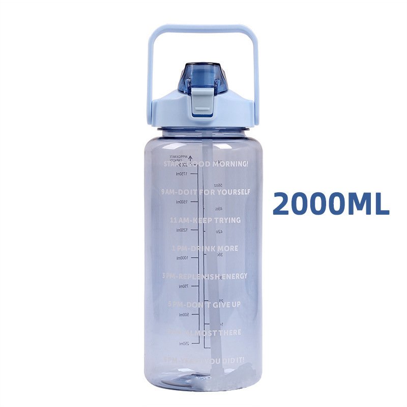 Latest Products Quality Wholesale Water Bottle Unique Personalised Large Container 2000Ml Water Bottles For Adults