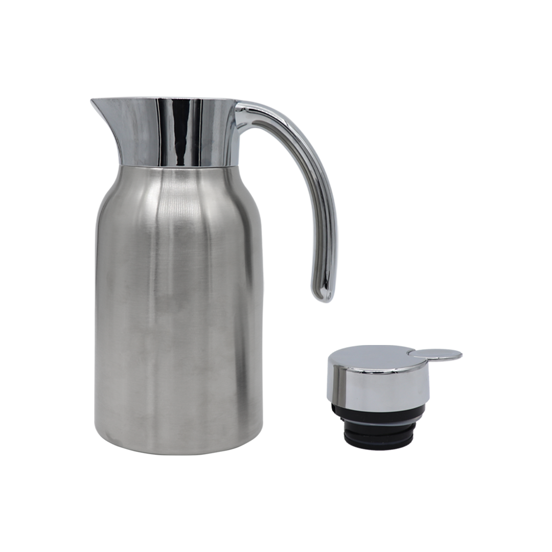 Factory New Design Customized Stainless Steel Vacuum Flask Coating With Pattern Coffee Pot Jug Suitable For Party And Home Hotel