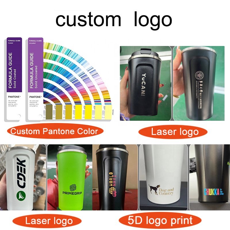 ZP 380ml 510ml In stock double wall Stainless Steel smart tumbler cups with led temperature display