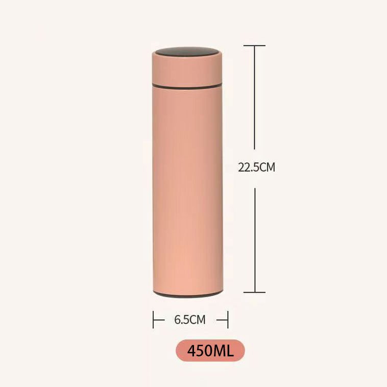 Custom Logo 500ml Smart Led Temperature Display Stainless Steel Termo Digital Vacuum Flask Insulated Temperature Smart Thermos