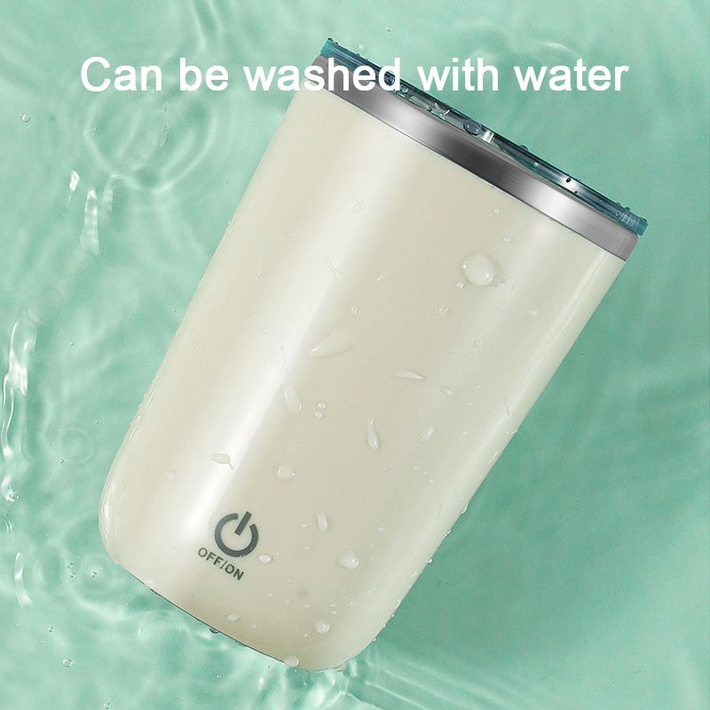 350ml Automatic Self Stirring Mug Coffee Milk Juice Mixing Cup Electric Stainless Steel Lazy Rotating Mug Magnetic Stirring Cup