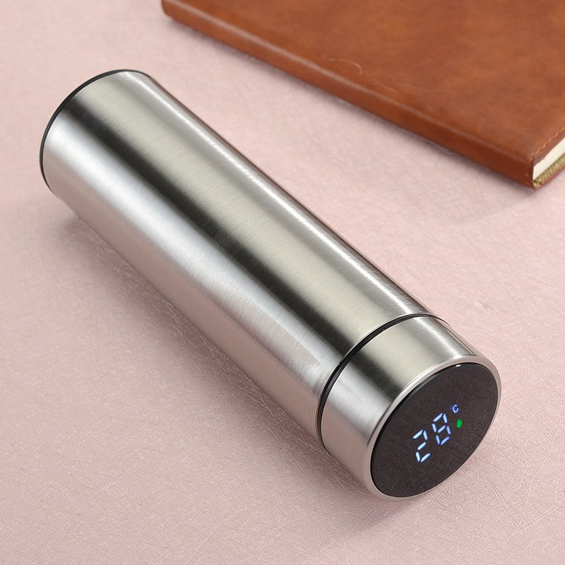 New Smart Business Temperature Display Stainless Steel Vacuum Flask & Thermoses Cup Custom Water Bottle With Temperature Display