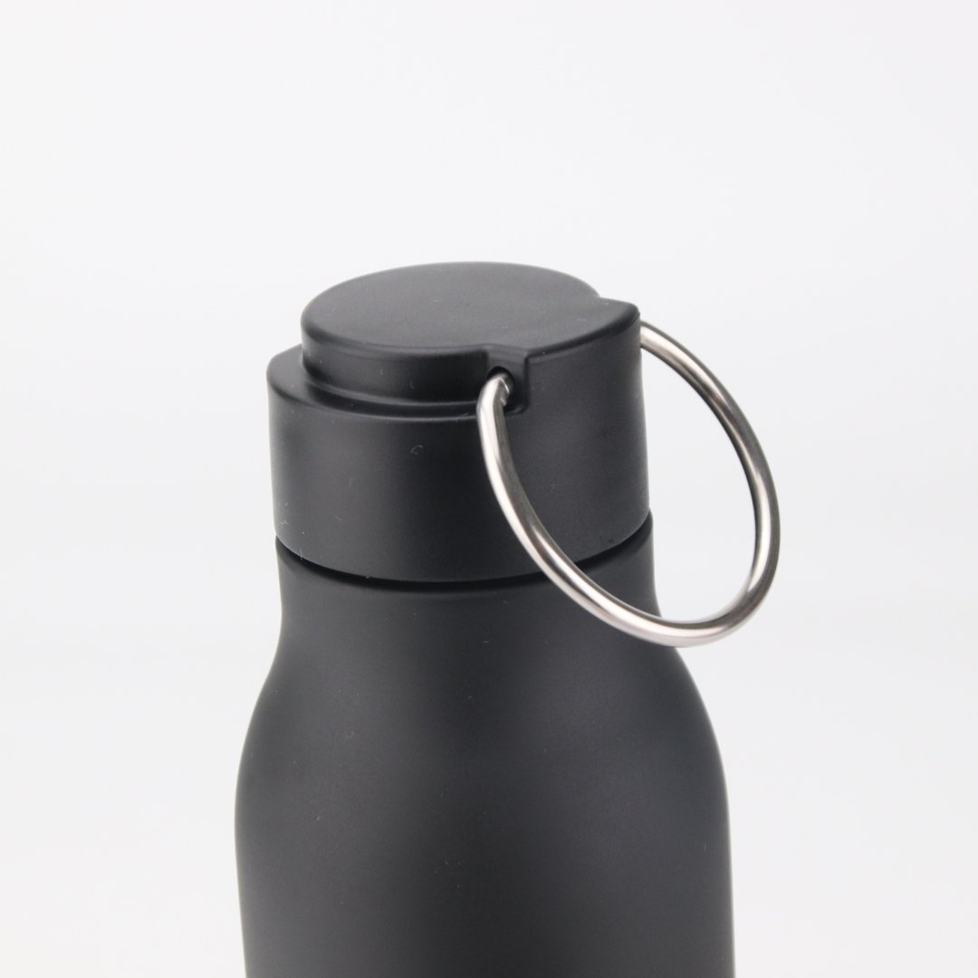 Customized Hide Stainless Handheld vaccum flask Sports Water Bottle Flask Double Wall Stainless Steel Water Bottles