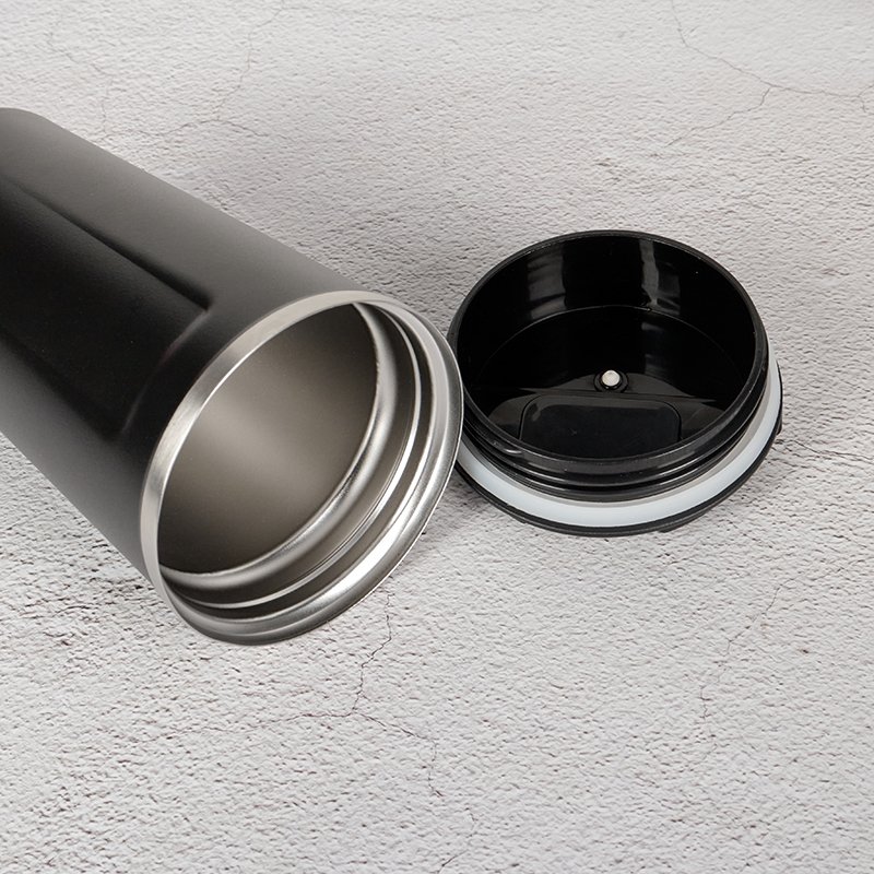 Travel Coffee Mug Stainless Steel Water Bottles Thermos Wine Tumbler Insulated Vacuum Flasks Wine Glasses with Silicone