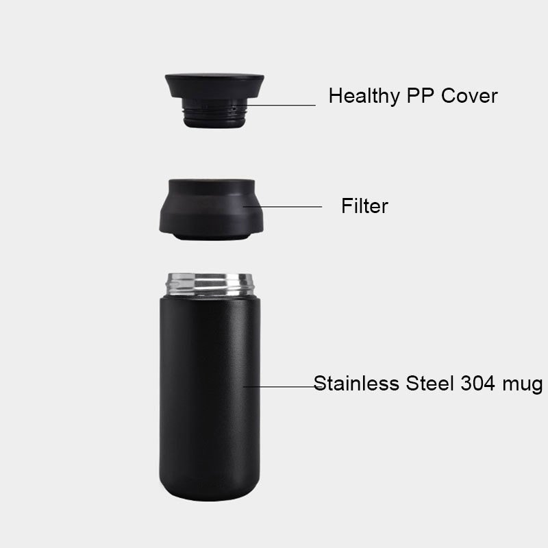 Wholesale 350ml 500ml Travel Outdoor Double Wall Insulated Vacuum Flask Stainless Steel Element Water Bottle Cup Mug Tumble