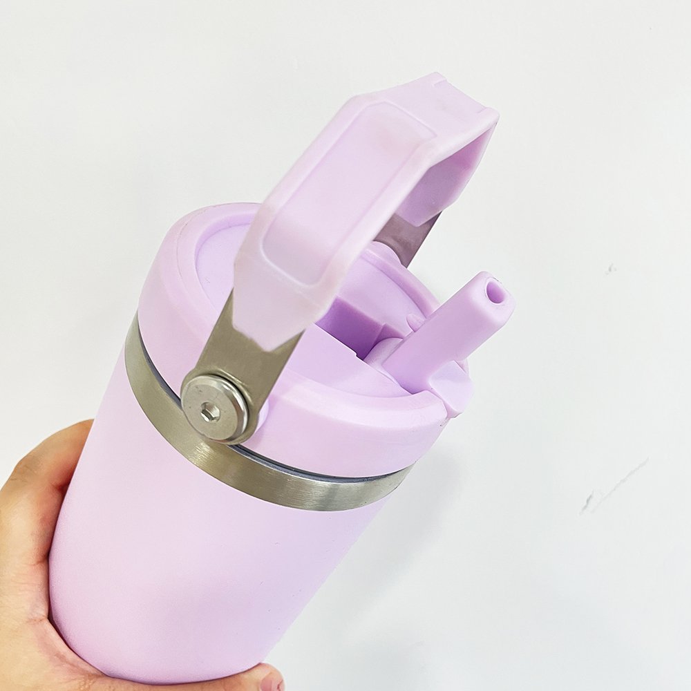 leak proof sublimation 30oz portable flip straw tumbler Matte 30oz sublimation school tumbler Vacuum Insulated Water Bottle