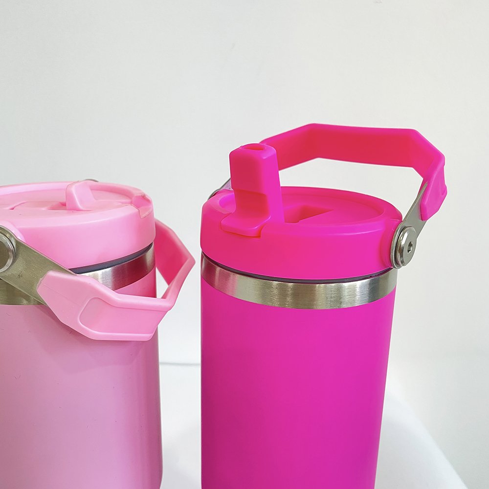 leak proof sublimation 30oz portable flip straw tumbler Matte 30oz sublimation school tumbler Vacuum Insulated Water Bottle