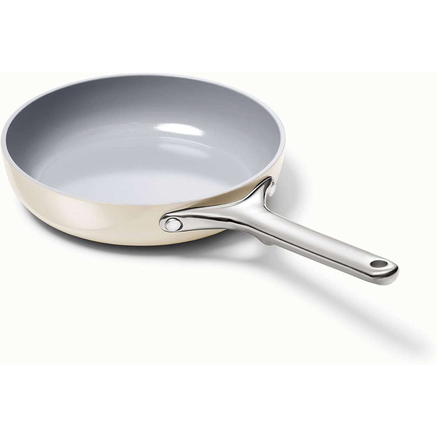 Nonstick Ceramic Mini Fry Pan Non Toxic PTFE & PFOA Free Oven Safe & Compatible with All Stovetops (Gas Electric & Induction)