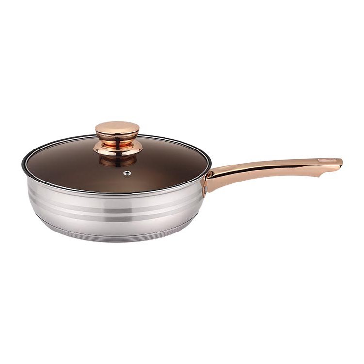 Factory oem size cookware set cooking pot and pan nonstick frypan saucepan stainless steel cook ware set