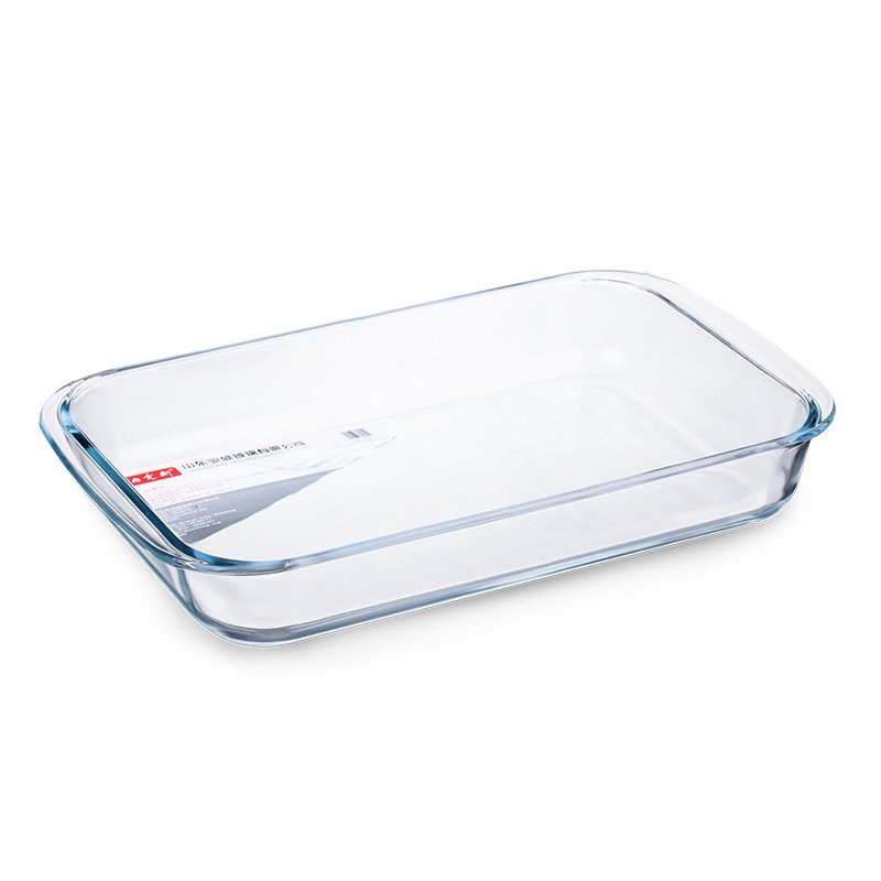 Plates Clear Glass Baking plate 1.0L-3.5L Rectangular Tempered Glass Pyrex Baking Pan Glass Baking Dish Set